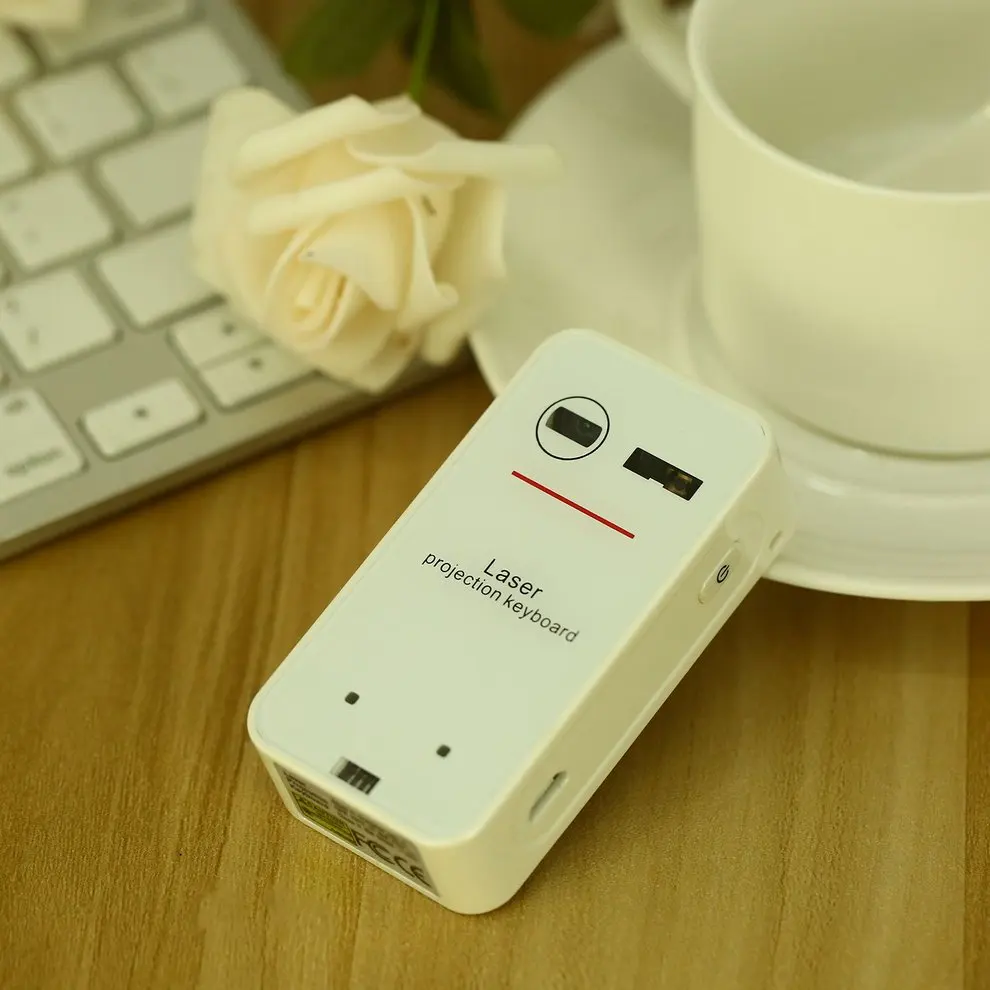 

5PCS Portable Virtual Laser Keyboard Mini Bluetooth Projection Keyboard For Phones