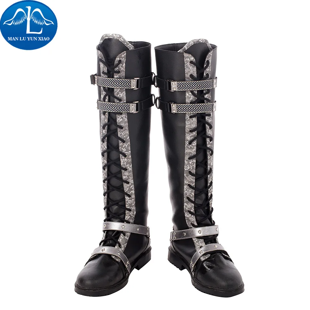 Murah Manluyunxiao Baru Kedatangan Pria Kingsglaive Final Fantasy XV Kostum NYX Halloween Karnaval Cosplay Sepatu untuk Pria spesifikasi Manluyunxiao Baru Kedatangan Pria Kingsglaive Final Fantasy XV Kostum NYX Halloween Karnaval Cosplay Sepatu untuk Pria