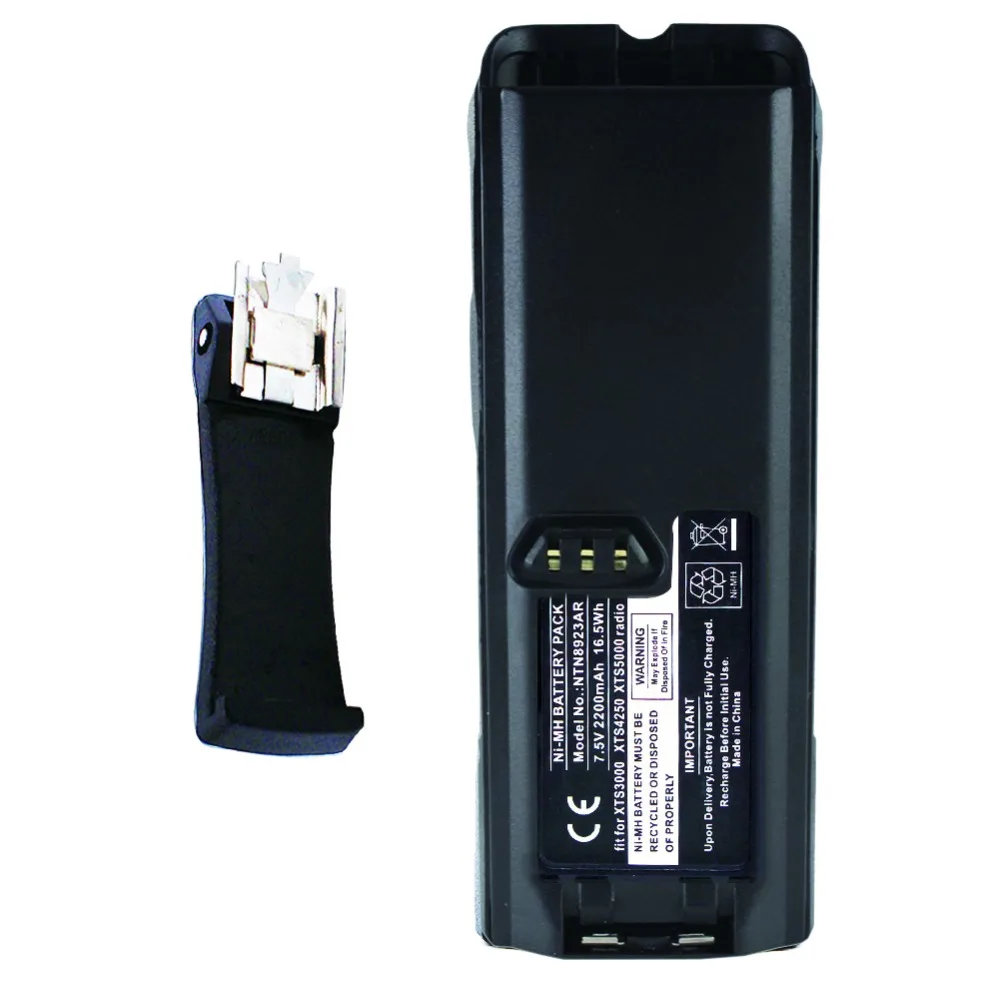 

NTN8923 NTN8294 7.5V 2200mAh Ni-Mh Battery For Motorola XTS3000 XTS3500 XTS4250 XTS5000 XTS4250 MTP-200 MTP-300 Two Way Radio