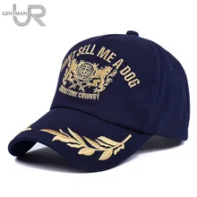 Новейшая унисекс бейсболка DONT SELL ME A DOG, мужская и женская Повседневная шляпа для отца, Высококачественная бейсболка с золотой вышивкой, Кепка
