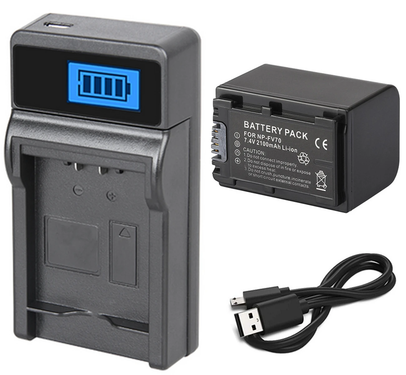 HDR-PJ340 Handycam Camcorder HDR-PJ330 Battery Pack for Sony HDR-PJ320