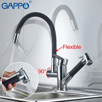 

Gappo kitchen Faucets rotatable kitchen pull out water mixer Faucets flexible kitchen water sink Faucets mixer tap