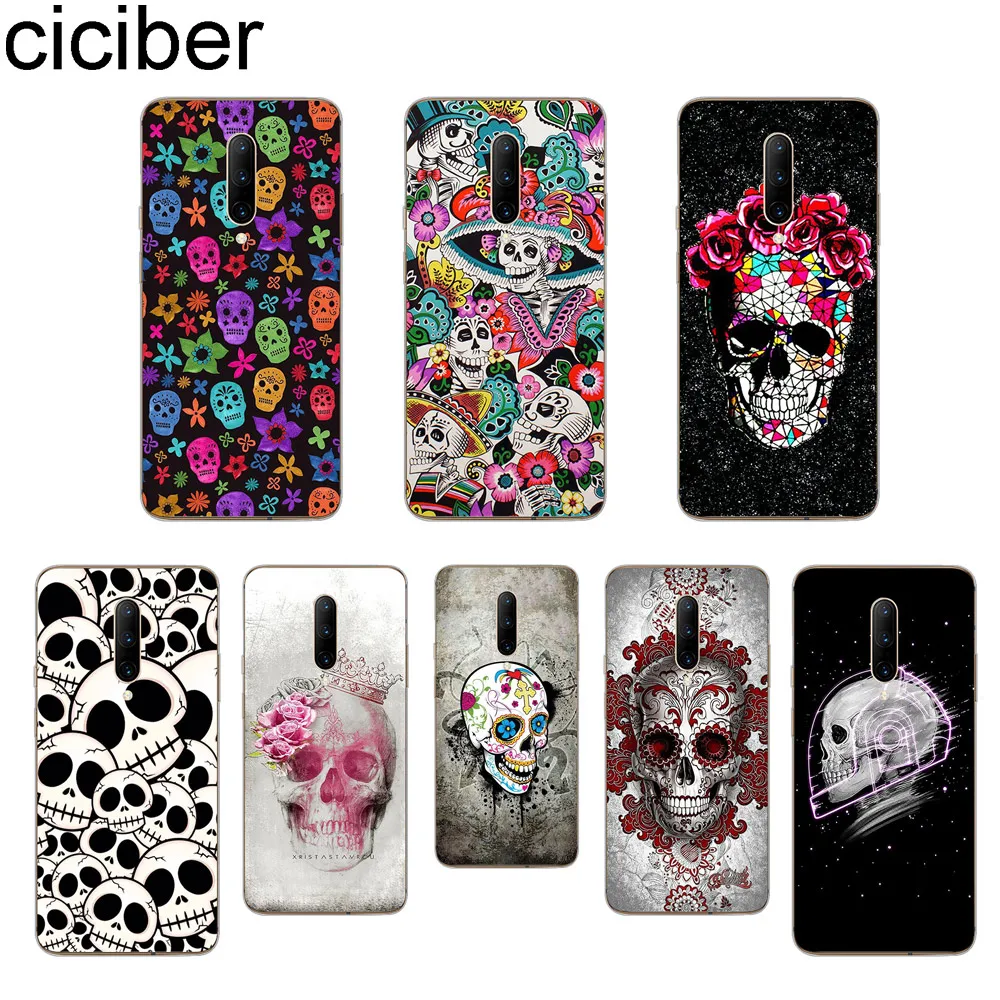ciciber Sugar Skull Phone Case For font b Oneplus b font font b 7 b font