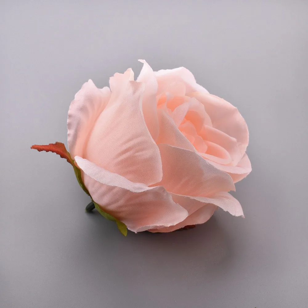 30 шт. большой шелк белые розы искусственные цветок голова для украшения свадьбы DIY ВЕНОК подарок Скрапбукинг большой искусственный цветок