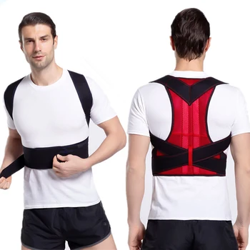 Back Corset Posture Corrector Slimming Body Shapers Men Vest Column Straight Shoulder Shapewear Men Pulling Body Redu Shaper
