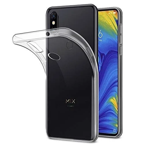 Ультратонкий прозрачный силиконовый мягкий защитный чехол из ТПУ Для Xiaomi Mi Mix 2S 3