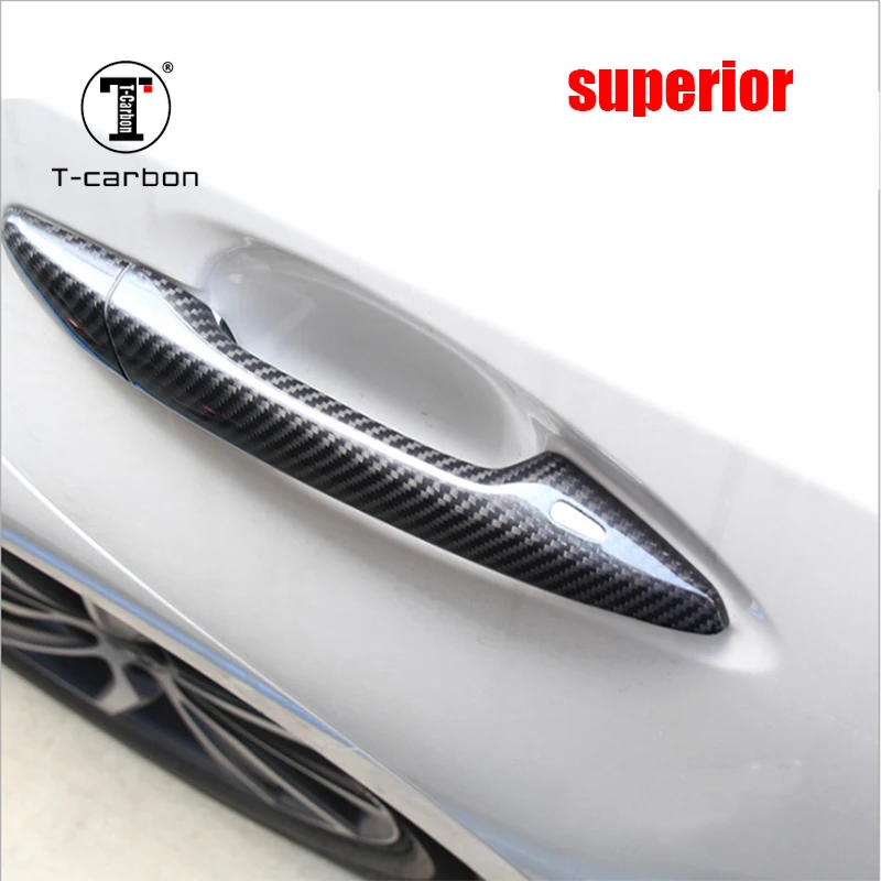 

true carbon fiber Suitable for lexus carbon fiber modified ES IS GS CT2 RX carbon fiber door handle shell