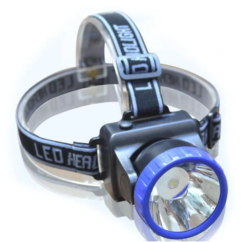 mini led miner headlamp headlight high power small AA battery head