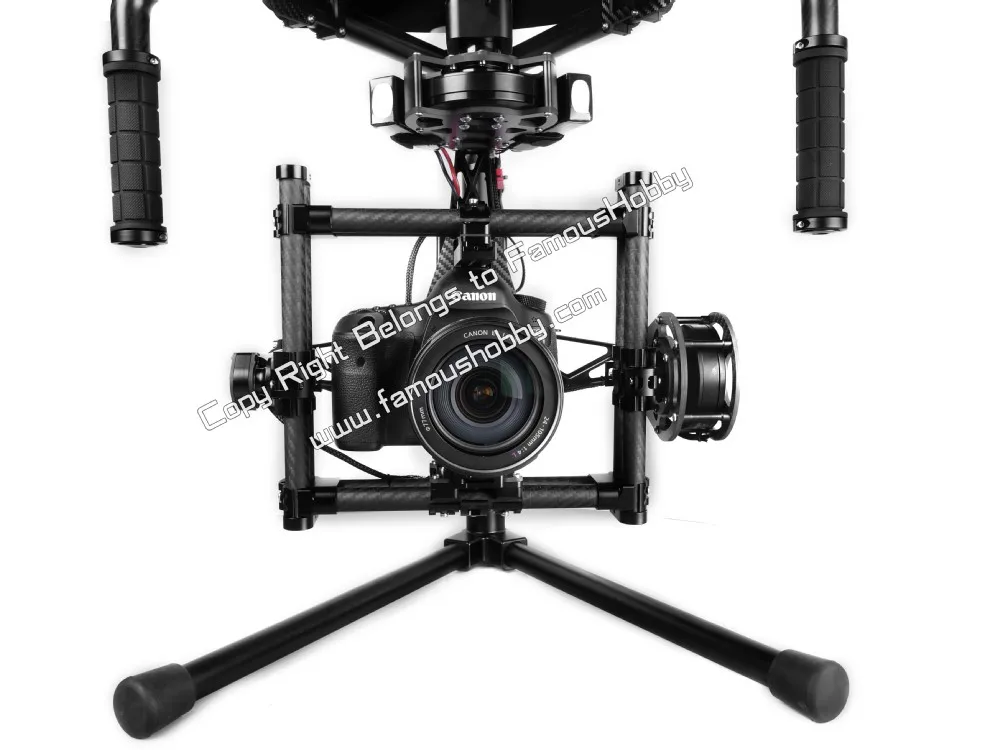 Famoushobby bg003-pro DSLR 3 оси Бесщеточный Gimbal/5D Камера Gimbal/ручной DSLR Gimbal/с 3 шт. Двигатели