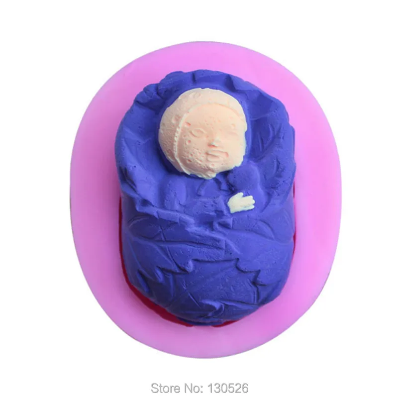 

New Fondant Silicone Cake Face Baby shape mold Cake Decorating Tools Chocolate Mould Kitchen Baking Mold Cooking Accessories
