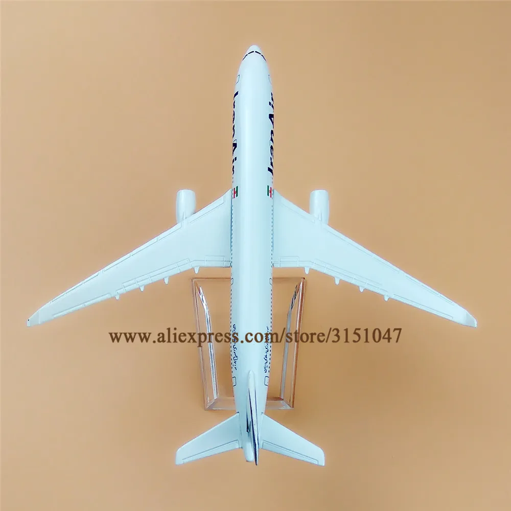 Сплав металла Иран воздуха A330 авиакомпаний модель самолета Иран Аэробус 330 дыхательные пути самолет модель стенд летательные аппараты детские подарки; каблук 16 см