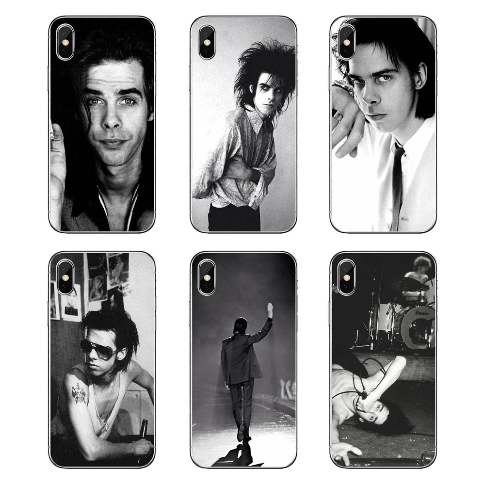 NICK CAVE The Most Stylish Musicians of All Time TPU Cases Cover For Xiaomi Redmi 4X S2 3S Note 3 4 5 6 6A Por Pocophone F1 Mi |