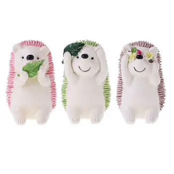 

Hedgehog Toothbrush Holder Rack Adhesive Wall Mount Hooks Hanger Bathroom Supply