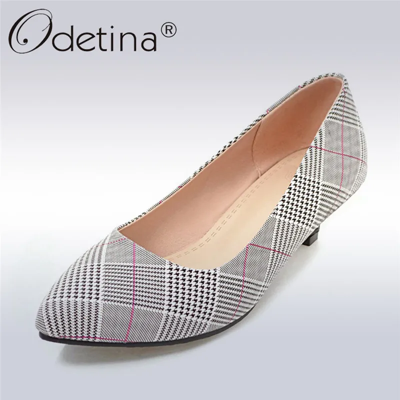 plaid shoes heels