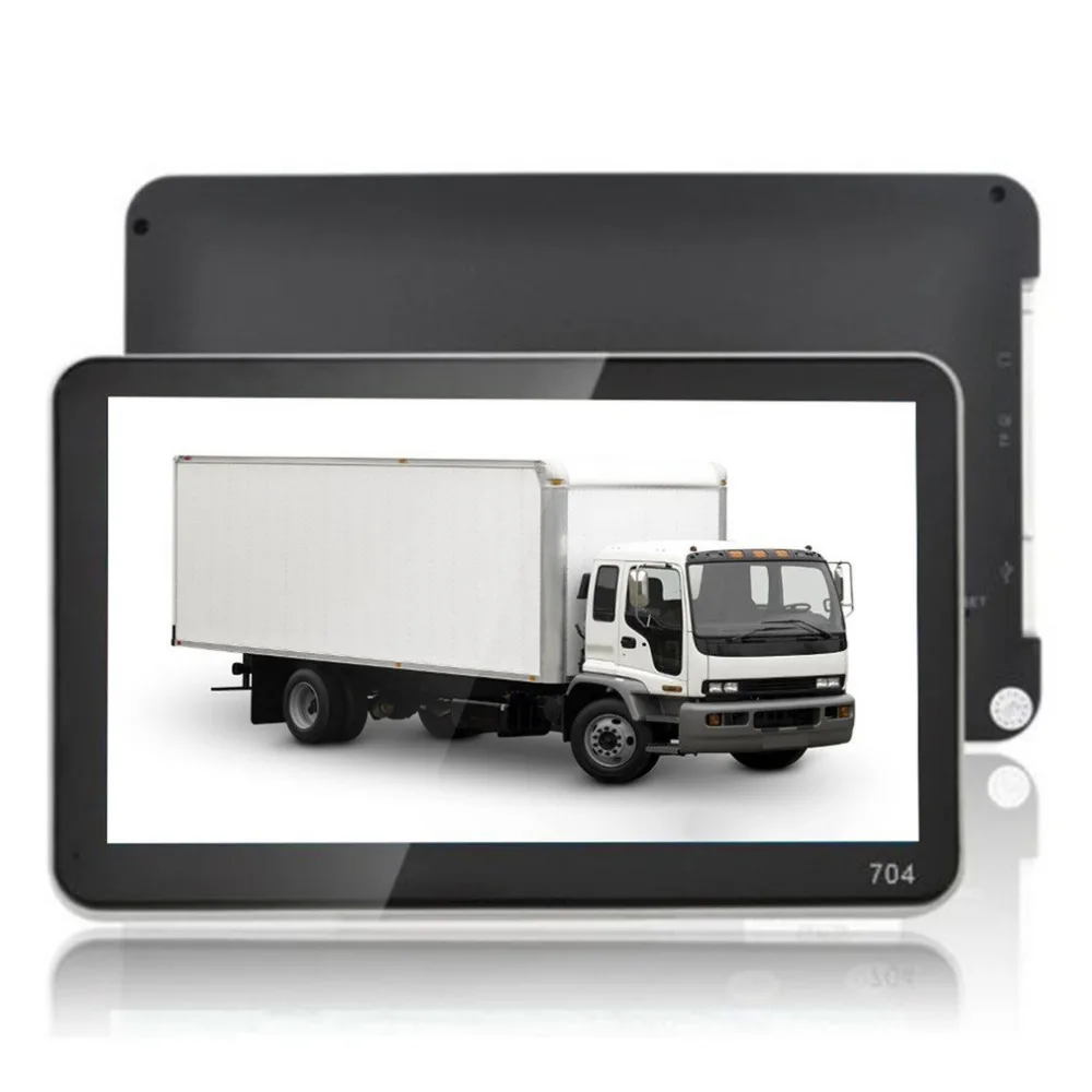 

7 Inch 800*480 TFT Protable LCD Display GPS Car Styling Truck Vehicle Portable GPS Navigation Navigator SAT NAV 4GB US Map
