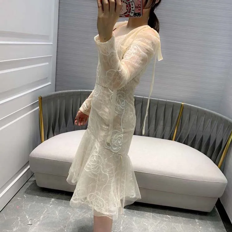 

women fashion 2019 v-neck trumpet mermaid dresses at190127