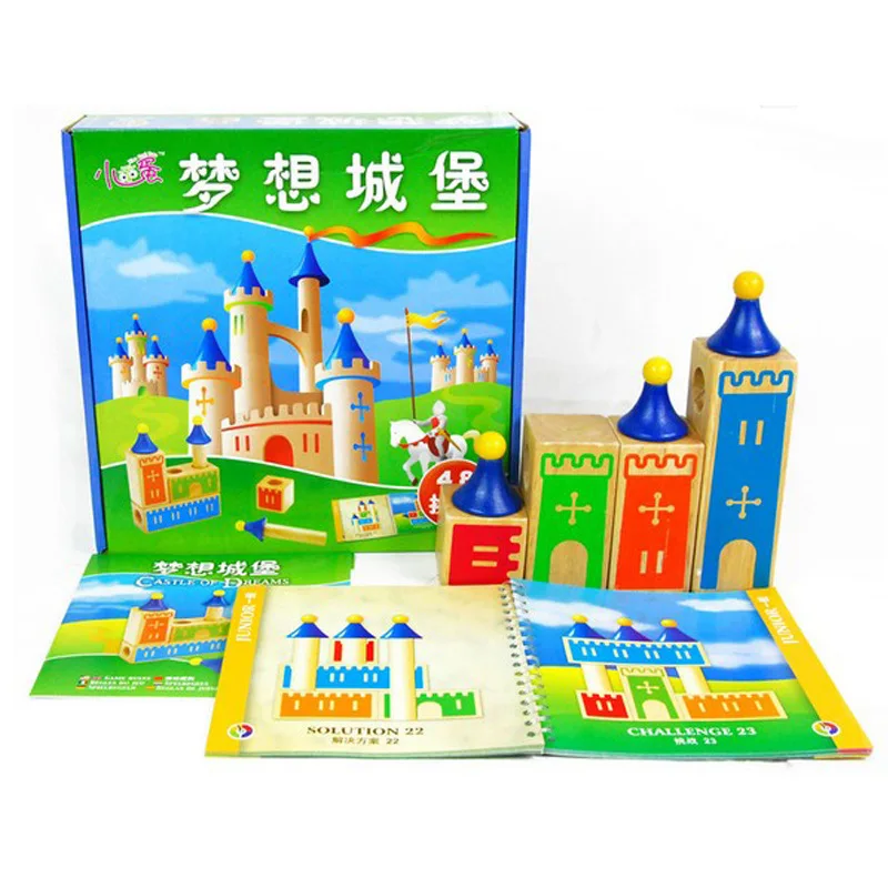 

Early Childhood Toys Dream Castle Puzzle Children'S Toys Development Brain Power Toy Model Christmas Gifts