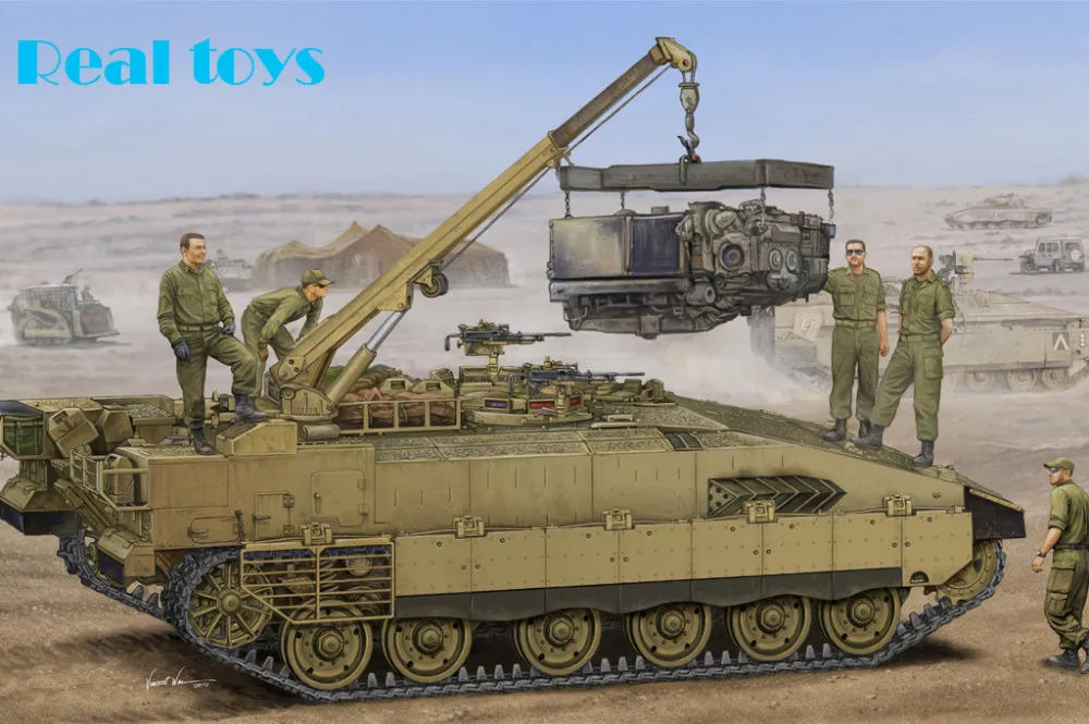 Модель от Hobby Boss 82457 1/35 Israel Merkava ARV комплект пластиковых моделей