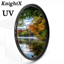 KnightX MCUV MC UV объектив Комплект покрытие фильтр для камеры nikon canon sony 1100D 1000D 600D 550D 500D 49 мм 52 мм 55 мм 58 мм 67 мм 77 мм