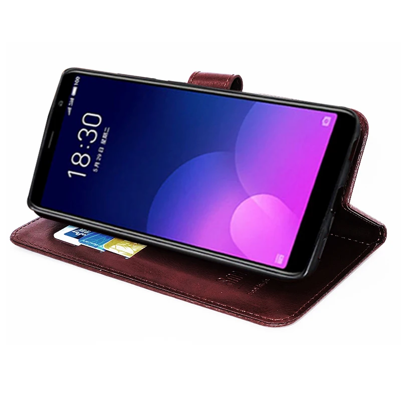 For Meizu M6T Case 5.7'' Silicone TPU Cover flip leather case For Meizu M6T Case M6 T Cover Funda for Meizu M 6T M811H phone bag