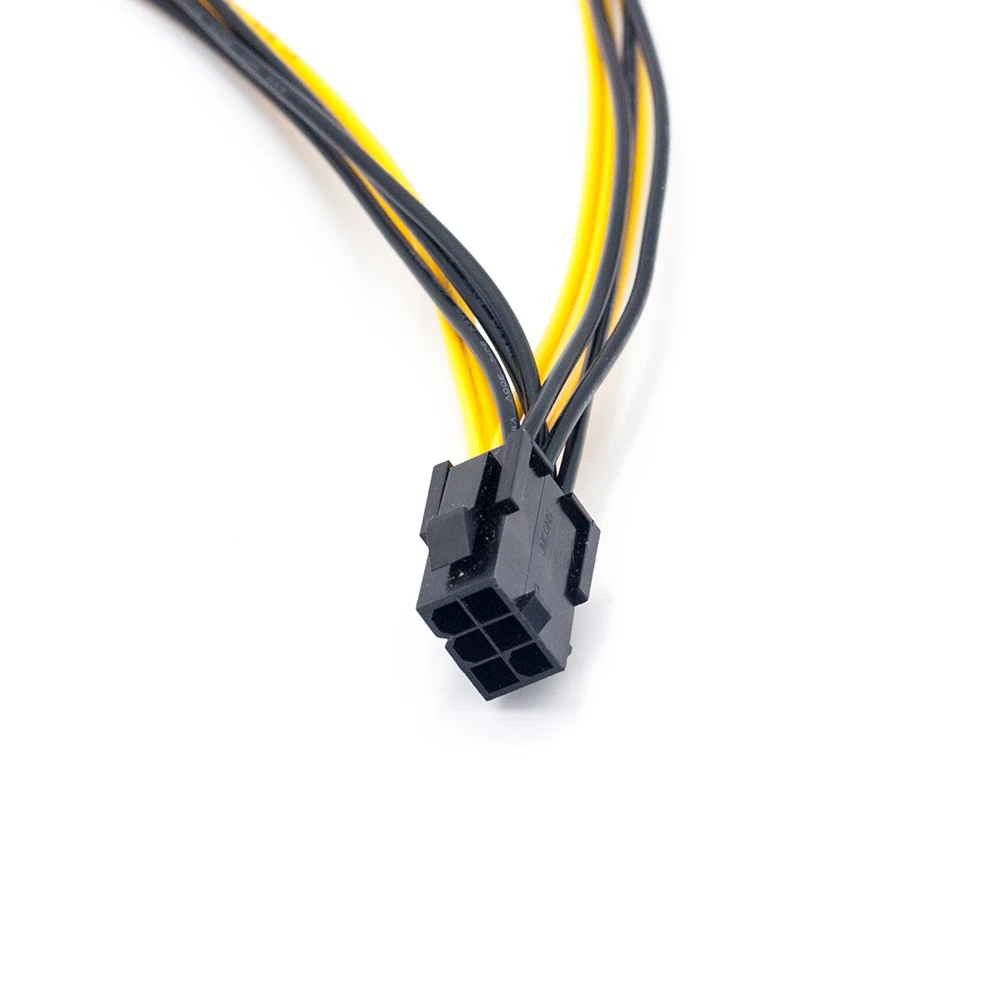 Cavo Alimentazione GPU 18 AWG – Doppia 6 Pin Femmina A 8 Pin Maschio 20cm - 4