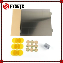 220x220 мм пружинный стальной лист+ пей+ магнит для становления магнитной горячей кровати сборка поверхности пластины для Wanhao i3 Anet A8 A6 Ender 5