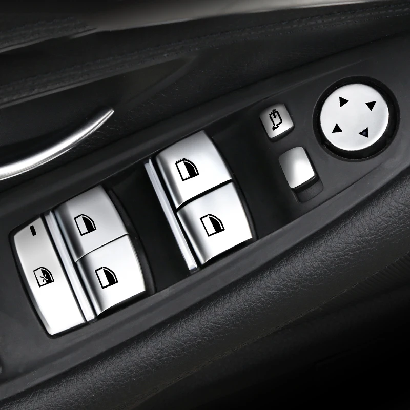 SRXTZM для BMW F10 F07 F06 F12 F13 F01 F02 F20 F30 F32 Автомобильная хромированная крышка из АБС