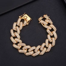 Janekelly Роскошный AAA циркониевые элементы пеньковая веревка Форма браслет мужские ювелирные изделия браслеты сделаны pulseras повязки pulsera hombre