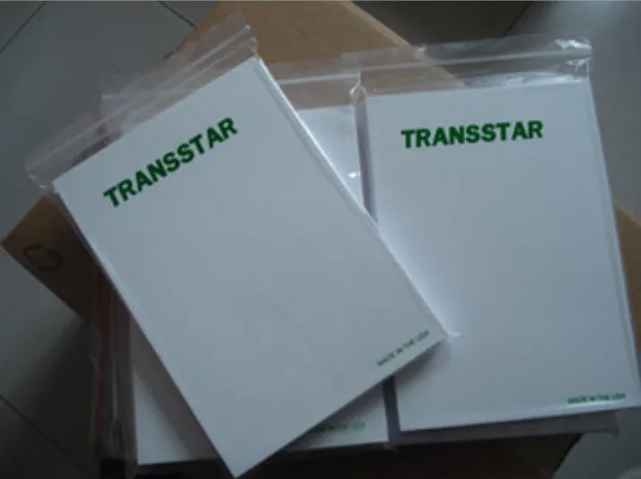 Ультратонкие футболки A3 USA Light Color Heat tranmax 100 листов термопереводная бумага
