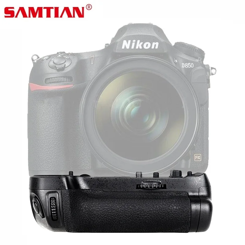 

SAMTIAN Camera Vertical Battery Grip Holde For NIKON D850 DSLR Replace MB-D18 Work With EN-EL15/ EN-EL15A