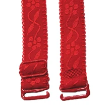 Женский 1,8 см ширина скольжения бюстгальтер ремни двойное плечо 1 пара грудной пояс регулируемая эластичная бретелька бюстгальтера