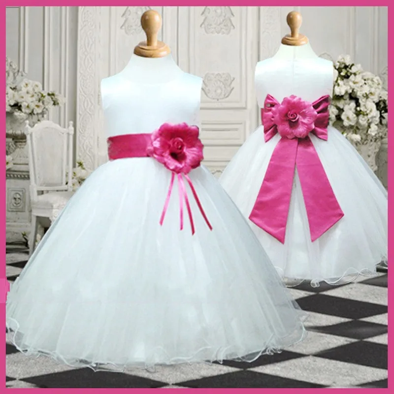 Big kid flower girl dresses