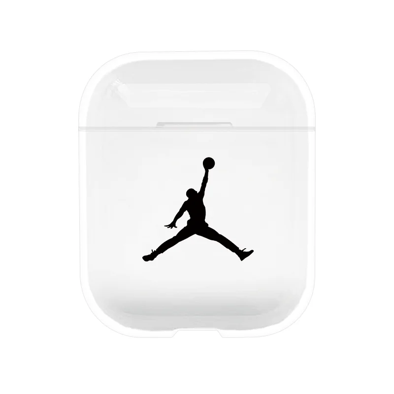 

Transparent Hard Wireless Earphone Charging brand luxury case Cove rfor AirPods 2 Hard PC Protective CDG Case for AirPods 1:1