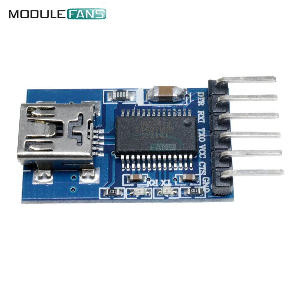 

3.3V 5.5V FT232RL FT232 FTDI USB to TTL Serial Adapter Module for Arduino Mini Port Board