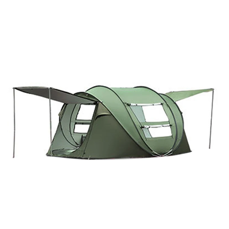 

2019 Throw Tent Outdoor 3-4 Persons Camping Tent Automatic Pop Up Tent Portable Shelter for Summer Beach Familiy Party