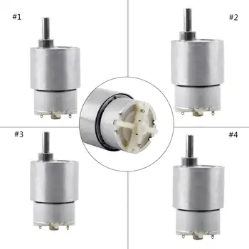 

High Torque Reduction Motor 37mm DC 12V High Torque Gear Box Electric Motor 3.5/15/30/70 RPM Reduction Motor Electric Component