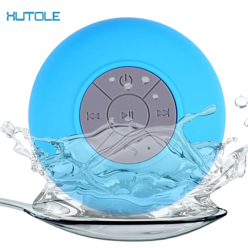 Портативный водонепроницаемый беспроводной мини динамик Bluetooth музыкальный звук