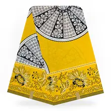 Популярные расцветки настоящий воск хлопок Гарантированный горячий восковой хлопок Африканский Воск печатает ткань w16102115