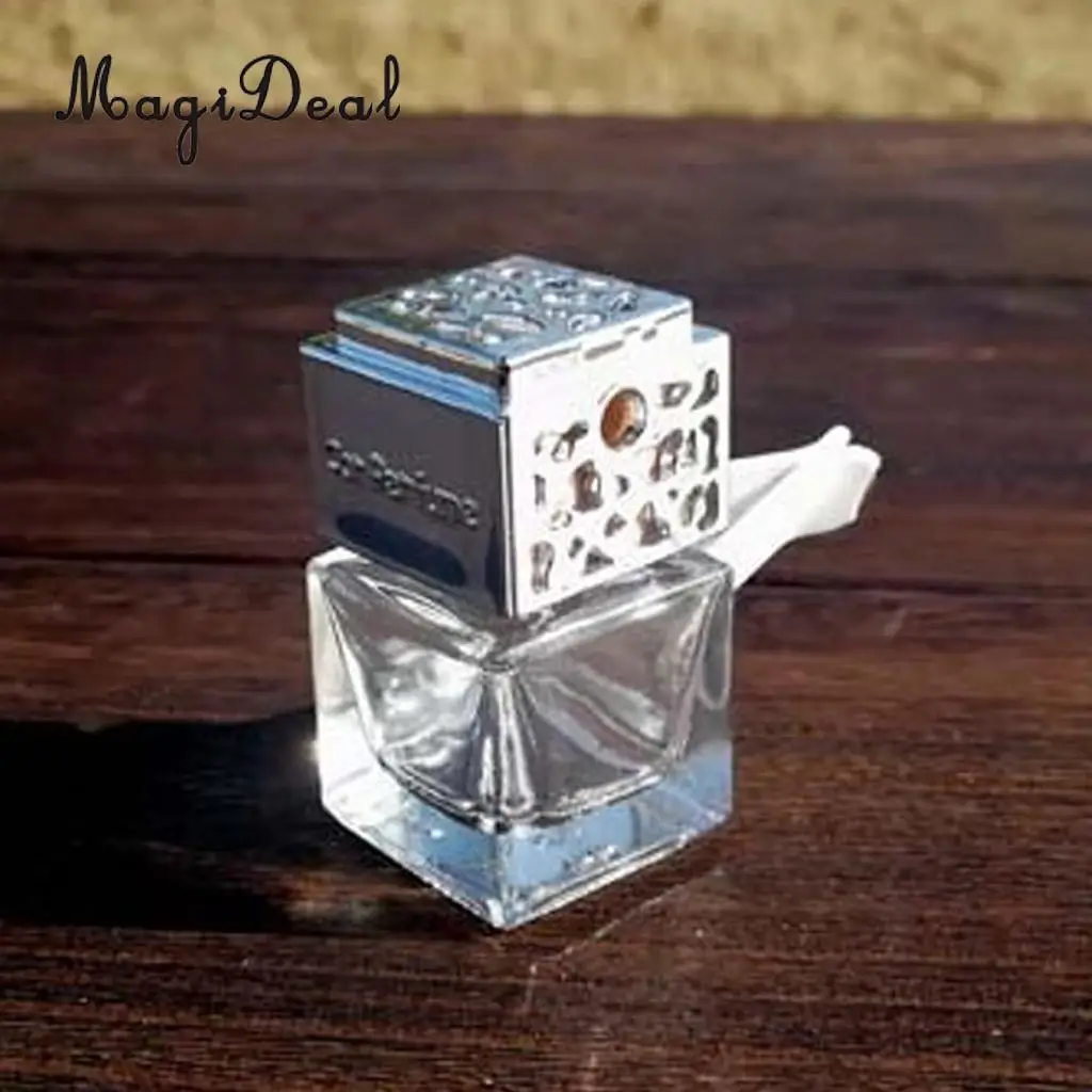 Vintage Car Interior Diffuser Bottle Favours Air Freshner Scented Atomizer Container Case Glass Atomizer Set	