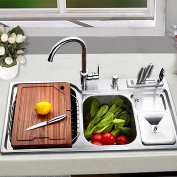 

Kitchen Bathroom Sink Liquid Shampoo Soap Lotion Holder Bottle 300ML Dispenser Home Practical