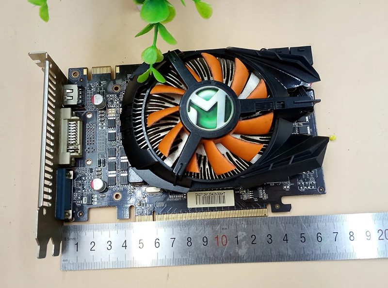  Used original for MAXSUN GTX560SE 1G DDR5 192bit graphics card desktop computer 