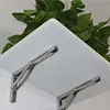 2pcs 12'' Table Bracket Stainless Steel Wall Mounted Folding Table Shelf Support Bracket for home marine boat yacht accessories ► Photo 2/6
