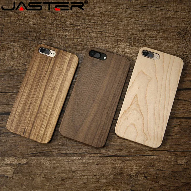 

JASTER Wood Cover For iPhone 7 iPhone X XR XSMAX Case Natural Bamboo Wooden Phone Cases For iPhone 8 6 6S Plus 5S SE 5 Fundas