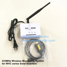 Беспроводной 433 МГц система мониторинга связи модем WVC с программным обеспечением для солнечных микро-инверторы WVC300 WVC600 WVC1200