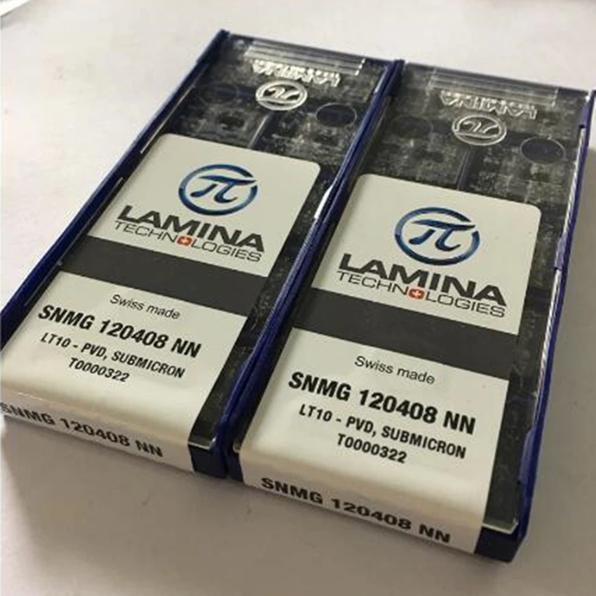 LAMINA SNMG120408NN LT10 SNMG432/SNMG120412NN LT10 SNMG433 ЧПУ твердосплавный вкладыш для стали, нержавеющей стали 10 шт./кор