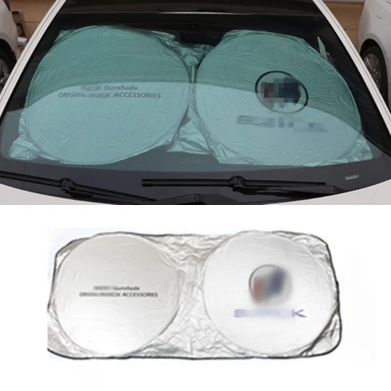 

1pcs Car Sunshade Windshield for Buick Front Window rain Sun Visor Shade Mesh Fabric Cover Rear Side Shield UV Protector Sunshad