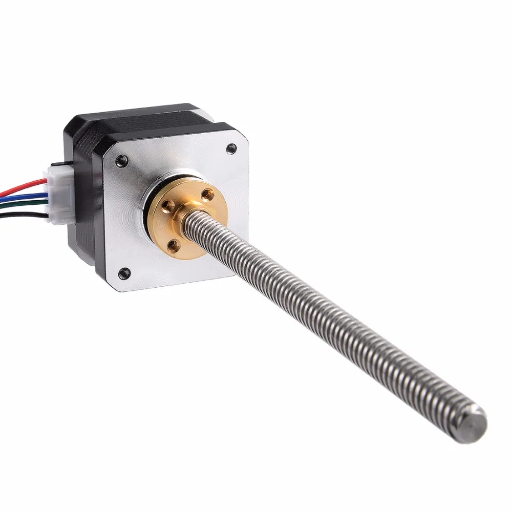 

UXCELL Stepper Motor 42 Bipolar 140mm 0.56NM 1.5A 2.5V 4 Lead Cable for 3D Printer CNC Router Laser Lathe Machine