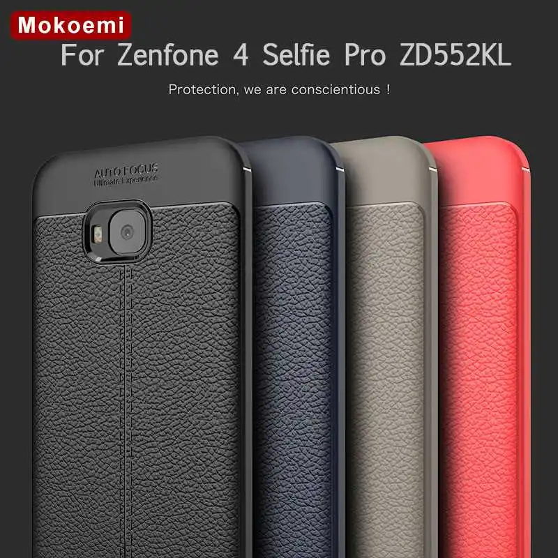

Mokoemi Lichee Shock Proof Soft 5.5"For Asus Zenfone 4 Selfie Pro ZD552KL Case For Asus Zenfone 4 Selfie Pro Phone Case Cover