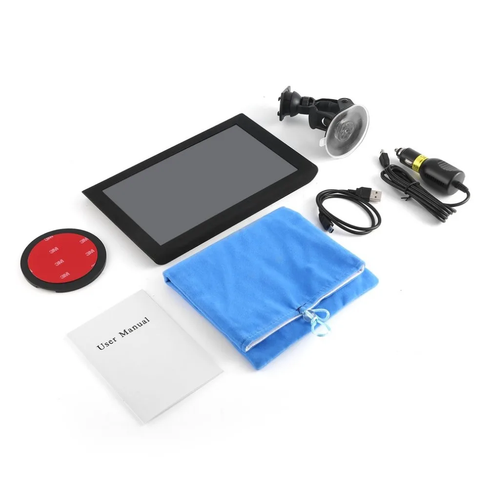 9 S900 Car Truck HD GPS Navigation 256M 8GB Reversing Camera Touchscreen FM Navigator Accurately Position