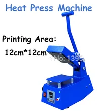 1pc 12*12cm Small Heat Press Machine Multicolor Flatbed Printer Heat Transfer 3D Vacuum Heat Press Machine HP230C